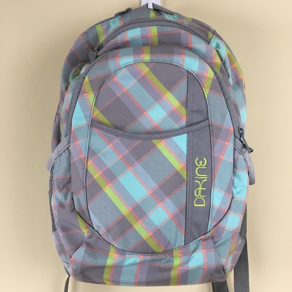 dakine plaid backpack
